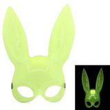 ForWhat Büro Ev Ofis Etkinlik Gösteri Tavşan Kostümü için 32x22CM Karanlıkta Parlar Glow Maske