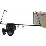ForWhat Büro Ev Ofis Hediyesi için 20X16MM Optik Lens Led Işıklı Tekli Gözlük Büyüteç