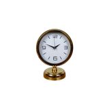 ForWhat Büro Ev Ofis Hediyesi için 20x25CM Golden Stil Metal Masa Saati