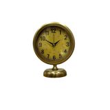 ForWhat Büro Ev Ofis Hediyesi için 20x25CM Prestij Dekor Metal Masa Saati