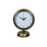 ForWhat Büro Ev Ofis Hediyesi için 20x25CM Sade Dekor Metal Masa Saati