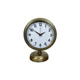 ForWhat Büro Ev Ofis Hediyesi için 20x25CM Stil Dekor Metal Masa Saati