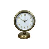 ForWhat Büro Ev Ofis Hediyesi için 20x25CM Trend Dekor Metal Masa Saati