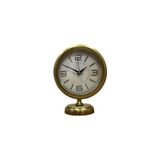 ForWhat Büro Ev Ofis Hediyesi için 20x25CM Vintage Dekor Metal Masa Saati