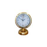 ForWhat Büro Ev Ofis Hediyesi için 25x20CM Gold Metal Masa Saati