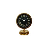 ForWhat Büro Ev Ofis Hediyesi için 25x20CM Golden Metal Grace Masa Saati