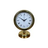 ForWhat Büro Ev Ofis Hediyesi için 25x20CM Golden Metal Tasarım Masa Saati
