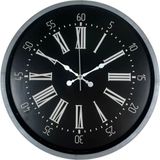 ForWhat Büro Ev Ofis Hediyesi için 36CM Gri Stil Dekor Duvar Saati