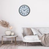 ForWhat Büro Ev Ofis Hediyesi için 36CM Krem Dekor Modern Duvar Saati