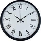 ForWhat Büro Ev Ofis Hediyesi için 36CM Siyah Trend Dekor Duvar Saati