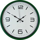 ForWhat Büro Ev Ofis Hediyesi için 36CM Yeşil Style Dekor Duvar Saati