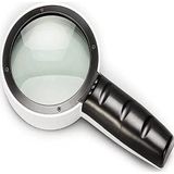 ForWhat Büro Ev Ofis Hediyesi için 3LED ışıklı 30X 110Mm Büyüteç