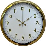 ForWhat Büro Ev Ofis Hediyesi için 40CM Golden Biçim Prestij Duvar Saati