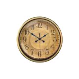 ForWhat Büro Ev Ofis Hediyesi için 52CM Bronz Metal Retro Eskitme Duvar Saati