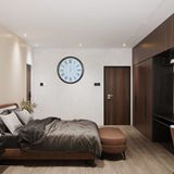 ForWhat Büro Ev Ofis Hediyesi için 52CM Bronze Vienna Desen Duvar Saati