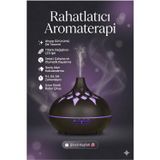 ForWhat Büro Ev Ofis Hediyesi için 550ML 7LED Işıklı Desenli Kumandalı Aroma Difüzör Nemlendirici