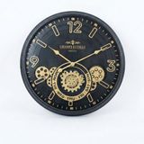 ForWhat Büro Ev Ofis Hediyesi için 59CM Çarklı Golden Motif Duvar Saati