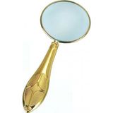 ForWhat Büro Ev Ofis Hediyesi için 5X 45MM Golden İşlemeli Tasarım Büyüteç