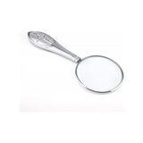 ForWhat Büro Ev Ofis Hediyesi Için 5x 45MM Silver Işlemeli Tasarım Büyüteç - Renkli