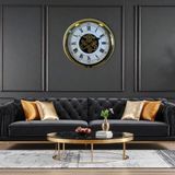 ForWhat Büro Ev Ofis Hediyesi için 60CM Golden Aurelius Stil Çarklı Duvar Saati