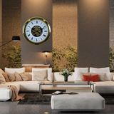ForWhat Büro Ev Ofis Hediyesi için 60CM Golden Royal Legacy Çarklı Duvar Saati