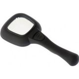 ForWhat Büro Ev Ofis Hediyesi için 6LED 60MM Büyüteç Mor Işıklı Para kontrol Büyüteci
