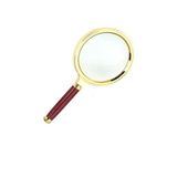 ForWhat Büro Ev Ofis Hediyesi için 90MM Büyüteç 10x Büyütme El Büyüteci