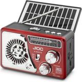 ForWhat Büro Ev Ofis Hediyesi Için El Fenerli USB Tws Tf Aux Solar Kamp Bluetooth Fm Radyo Hoparlör - -