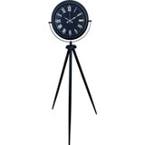 ForWhat Büro Ev Ofis Hediyesi için Midnight Black Tripod Ayaklı Saat