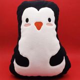 ForWhat Büro Ev Ofis Hediyesi için Penguen Stil Peluş Yastık