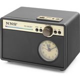 ForWhat Büro Ev Ofis Hediyesi için Retro Saatli 187X137X130CM Bluetooth Nostaljik Fm Hoparlör