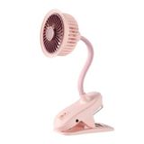 ForWhat Büro Ev Ofis Hediyesi için Taşınır 360 Dönen Mini Fan Soğutma Bebek Arabası Klipsi