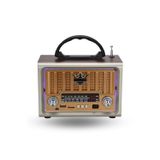 ForWhat Büro Ev Ofis Hediyesi için Taşınır Klasik AM/FM/SW Retro Nostaljik Radyo