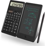 ForWhat Büro Ev Ofis için Kalemli Silinir LCD Tabletli Katlanır Bilimsel Hesap Makinesi
