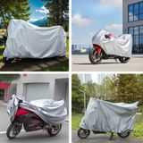 ForWhat Büro Ev Ofis Motor Bisiklet Için Sızdırmaz Yağmur Kar Dolu Koruyucu Örtü Brandası - -
