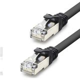 ForWhat Büro Ev Ofis Network Bağlantısı için 10MT 10GBPS 600MHZ Siyah CAT7 Ethernet Patch Kablosu
