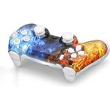 ForWhat Büro Ev Ofis Oyun Konsolu Için Kırmızı Mavi Ps4 Uyumlu Oyun Kolu Gamepad - Renkli