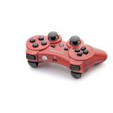 ForWhat Büro Ev Ofis Oyun Konsolu için Kırmızı Tarz PS4 Gamepad Oyun Kolu