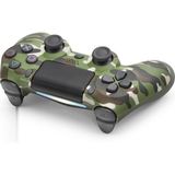 ForWhat Büro Ev Ofis Oyun Konsolu Için Yeşil Kamuflaj Gamepad Ps4 Uyumlu Oyun Kolu - Renkli