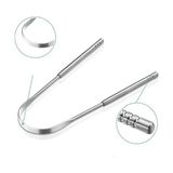 ForWhat Büro Ev Ofis Personel Ağız Bakımı Için Metal Dil Temizleme Aleti - -
