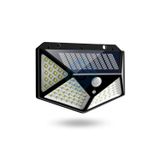 ForWhat Büro Ev Ofis Yazlık Bahçesi için 100LED Duvar Tip Sensörlü Solar Şarjlı Led Aydınlatma