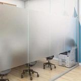 ForWhat Büro Ev Ofis Yazlık için 500x60CM UV Güneş Işığı Engelleyici Buzlu Cam Filmi