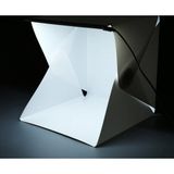 ForWhat Dekoratif Hediye için 22CM Led Işıklı Fon Masaüstü Fotoğraf Çekim Stüdyosu