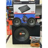 Forx Paket Set 30CM 1000WAT 250RMS Bass Forx 4 Kanalı Anfi Forx 16CM Midrange Plc Kablo Seti