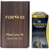 Forx5 Bitkisel Limon Aromalı Karışım – Bitkisel Sindirim Destek Çayı - 100 gr
