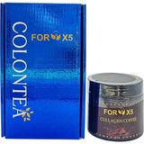 Forx5 Bitkisel Sindirim Destek Tozu – Kolajen Içerikli Kahve Karışımı - 100 gr