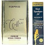 Forx5 Coffee Bitkisel Kahve Karışımı – Vücut Sıkılaştırıcı Bitkisel Jel - 100 gr