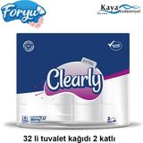 Foryu Clearly Çift Katlı Tuvalet Kağıdı 32 Rulo