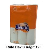Foryu Clearly Extra Ev Tipi Rulo Havlu 12'li 4 Paket 48 Rulo