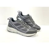 Forza Kafkaslar Erkek Günlük Kalın Taban Comfort Sneaker Ayakkabıs Ortopedik Spor Ayakkabı - Füme